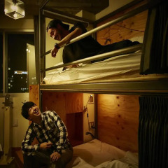 Отель Wise Owl Hostels Tokyo Стандартный номер с 2 отдельными кроватями (общая ванная комната) фото 5