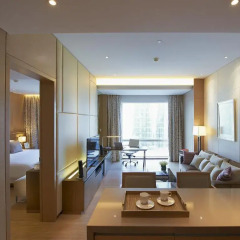 Отель Fraser Suites Guangzhou Люкс повышенной комфортности с различными типами кроватей