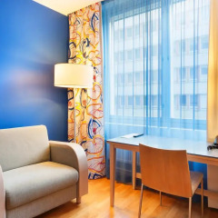 Отель Cumulus Hakaniemi 3* Стандартный семейный номер с двуспальной кроватью фото 3
