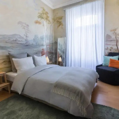 Отель House São Bento Guesthouse 2* Стандартный номер с двуспальной кроватью (общая ванная комната) фото 12