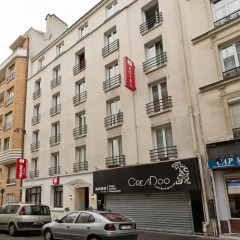 Отель Hipotel Paris Pere-Lachaise Republique 3* Стандартный номер с двуспальной кроватью фото 3