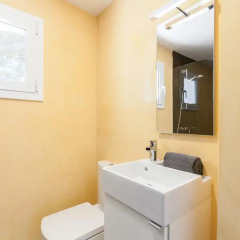 Отель Vista Roses Mar - Vent De Mar Испания, Курорт Росес - отзывы, цены и фото номеров - забронировать отель Vista Roses Mar - Vent De Mar онлайн ванная фото 2