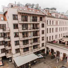 Отель Mango Aparthotel Улучшенные апартаменты с различными типами кроватей фото 22