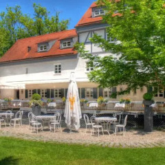 Отель Insel Mühle Германия, Мюнхен - отзывы, цены и фото номеров - забронировать отель Insel Mühle онлайн питание фото 3