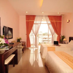 Phuoc Loc Tho 1 Hotel 2* Стандартный семейный номер с двуспальной кроватью фото 2