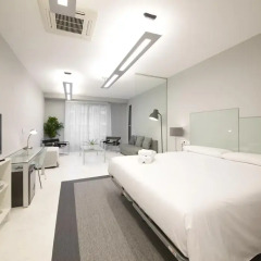 Отель Pension T5 Donostia Suites Улучшенный номер с различными типами кроватей