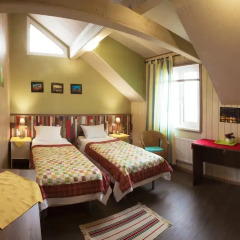 Гостиница Berloga-City Mini-Hotel в Великом Новгороде отзывы, цены и фото номеров - забронировать гостиницу Berloga-City Mini-Hotel онлайн Великий Новгород комната для гостей фото 2