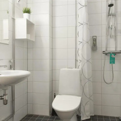 Отель Forenom Aparthotel Espoo Leppävaara Финляндия, Эспоо - отзывы, цены и фото номеров - забронировать отель Forenom Aparthotel Espoo Leppävaara онлайн ванная