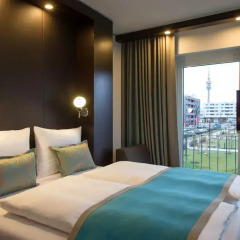 Отель Motel One Munchen-Olympia Gate 3* Стандартный номер фото 7