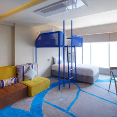 Отель ibis Styles Bangkok Khaosan Viengtai 3* Стандартный семейный номер с разными типами кроватей фото 8