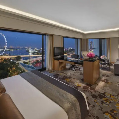 Отель Mandarin Oriental, Singapore 5* Номер Ocean view с различными типами кроватей