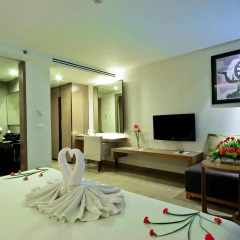 Отель Mercure Koh Samui Beach Resort 4* Улучшенный номер с различными типами кроватей фото 9