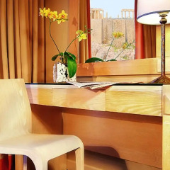 Отель Herodion Athens 4* Улучшенный номер с двуспальной кроватью фото 4