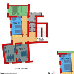 Отель Babuino Flat городской автобус