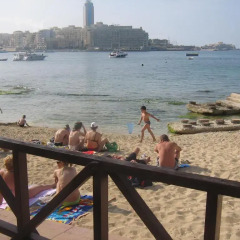 Апартаменты Sliema Studio Слима балкон