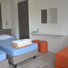 Отель Camping Village Roma Бунгало Делюкс с различными типами кроватей