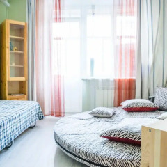 Гостиница Funny Dolphins Apartments Novoslobodskaya в Москве отзывы, цены и фото номеров - забронировать гостиницу Funny Dolphins Apartments Novoslobodskaya онлайн Москва комната для гостей фото 4