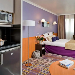 Отель Aparthotel Adagio la Defense le Parc комната для гостей фото 3