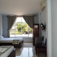 Quang Nhat Hotel Стандартный номер с 2 отдельными кроватями фото 5