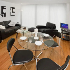 Отель Nicolson Apartments Великобритания, Эдинбург - отзывы, цены и фото номеров - забронировать отель Nicolson Apartments онлайн комната для гостей фото 3