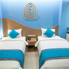 SF Biz Hotel 3* Номер Делюкс с различными типами кроватей фото 12