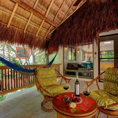 Отель Riviera Maya Suites Бунгало с различными типами кроватей фото 9