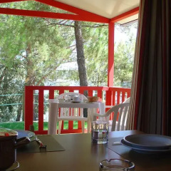 Отель Parque de Campismo Orbitur Sao Pedro De Moel 3* Бунгало разные типы кроватей фото 12