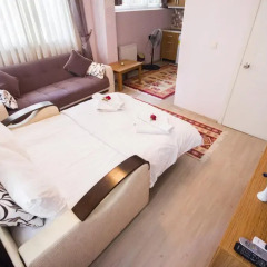 Апартаменты Feyza Apartments Семейные апартаменты с двуспальной кроватью фото 15