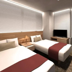 hotel androoms Osaka Hommachi 3* Стандартный номер с 2 отдельными кроватями