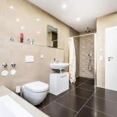 Отель Komfort Design Wohnung Köln Кёльн ванная фото 2