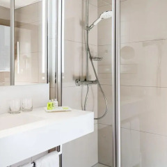 Hotel NH Düsseldorf City Nord 4* Стандартный номер разные типы кроватей фото 15