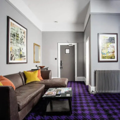 Отель Malmaison Glasgow Глазго комната для гостей фото 8