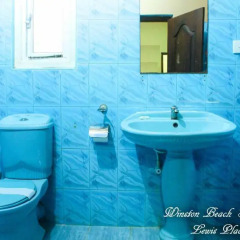 Отель Winston Beach Guest House Шри-Ланка, Негомбо - отзывы, цены и фото номеров - забронировать отель Winston Beach Guest House онлайн ванная