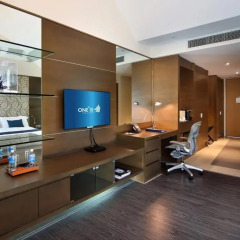 Отель ONE°15 Marina Club Singapore 4* Стандартный номер с двуспальной кроватью фото 7