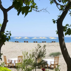 Etenna Bungalow Hotel пляж