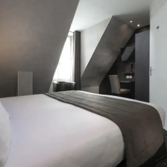 Отель Hôtel de La Paix Tour Eiffel 3* Стандартный номер с различными типами кроватей фото 10