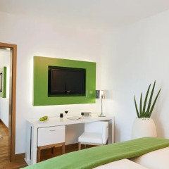 Отель NH Frankfurt Messe 4* Стандартный номер с различными типами кроватей фото 5
