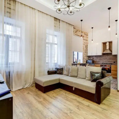 Апартаменты Apartments Vesta in Grivtsova Pereulok Санкт-Петербург комната для гостей фото 2