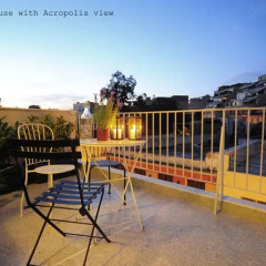 Отель Live in Athens, short stay apartments Греция, Афины - отзывы, цены и фото номеров - забронировать отель Live in Athens, short stay apartments онлайн балкон