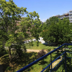Отель Rentrooms Thessaloniki 3* Кровать в мужском общем номере