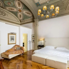Отель Relais Santa Croce 5* Президентский люкс с различными типами кроватей фото 8