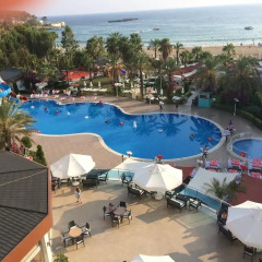 Rubi Platinum Spa Resort & Suites - Всё включено Турция, Аланья - отзывы, цены и фото номеров - забронировать отель Rubi Platinum Spa Resort & Suites - Всё включено онлайн бассейн