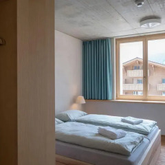 Youth Hostel Gstaad Saanenland Стандартный номер с различными типами кроватей фото 5