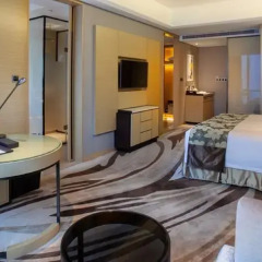 Отель Wyndham Grand Shenzhen 4* Улучшенный номер с различными типами кроватей фото 4
