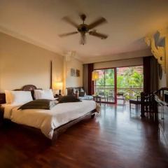 Отель Krabi Thai Village Resort 4* Номер Делюкс с различными типами кроватей фото 4