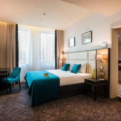 Отель Eurostars Danube Budapest 4* Улучшенный номер с различными типами кроватей фото 3