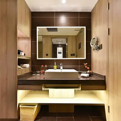 Отель Atour Hotel (Beijing Financial Street) Китай, Пекин - отзывы, цены и фото номеров - забронировать отель Atour Hotel (Beijing Financial Street) онлайн ванная фото 2