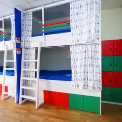 Хостел ID Hostel Rostov Кровать в мужском общем номере с двухъярусной кроватью фото 4