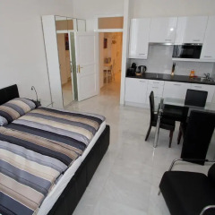 Апартаменты Apartment Nähe Zentrum комната для гостей фото 4