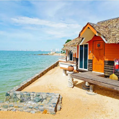 Отель Sunset Village Beach Resort 4* Бунгало Премиум с различными типами кроватей фото 5